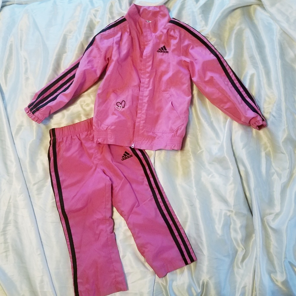 EUC Adidas track set 2T/3T